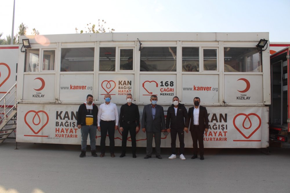 AK Parti Sarayköy İlçe Başkanlığı Kan Bağışına Destek verdi