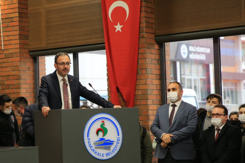 Başkan Örki, Bakan Kasapoğlu'nu Ağırladı