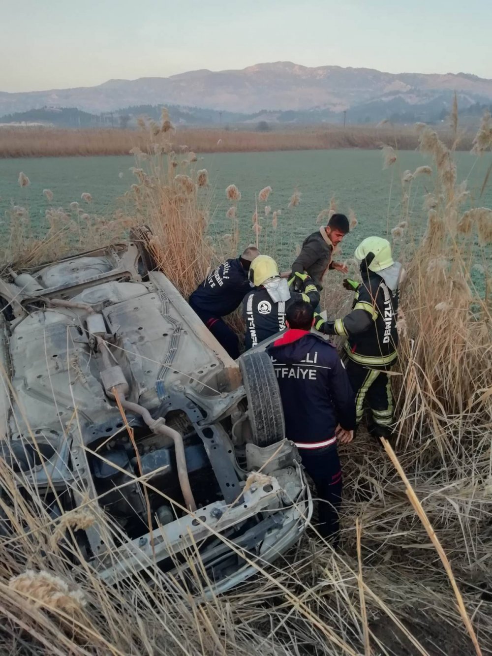 Denizli'de Trafik Kazası: 1 Yaralı