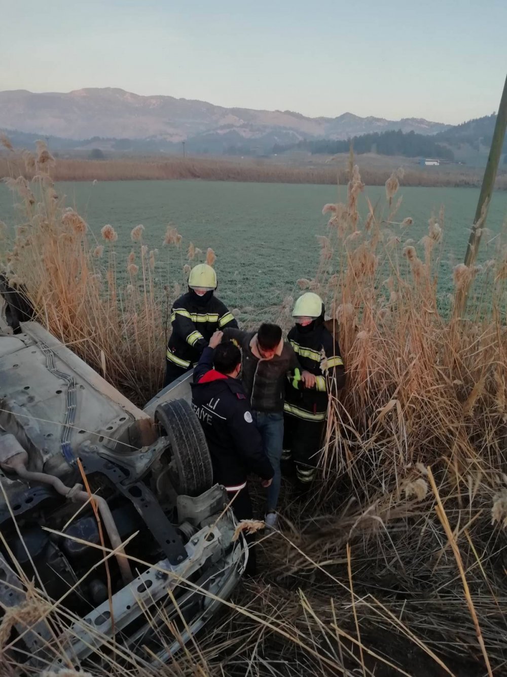 Denizli'de Trafik Kazası: 1 Yaralı