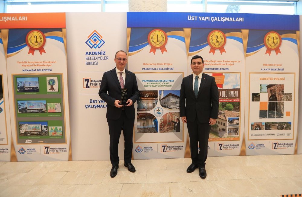 Pamukkale Belediyesi’nin Projeleri Ödüle Doymuyor