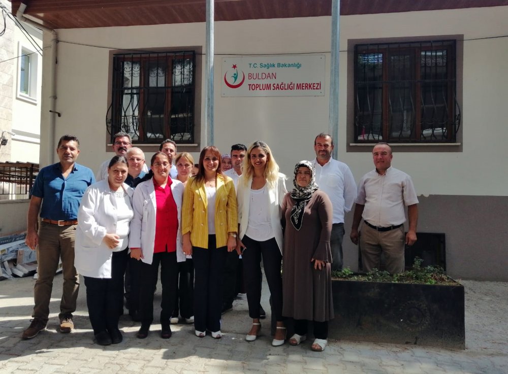 Sağlık Müdürü Öztürk'ten Buldan'a Ziyaret