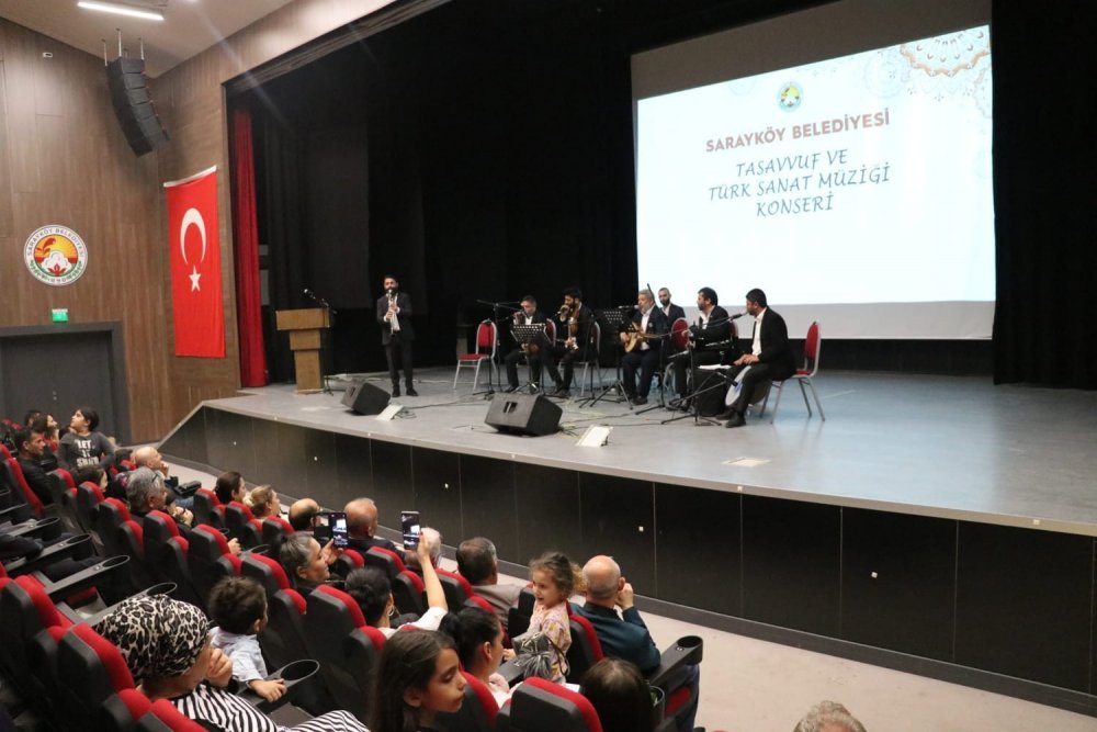 Sarayköy Belediyesi’nden Tasavvuf ve Türk Sanat Müziği Konseri
