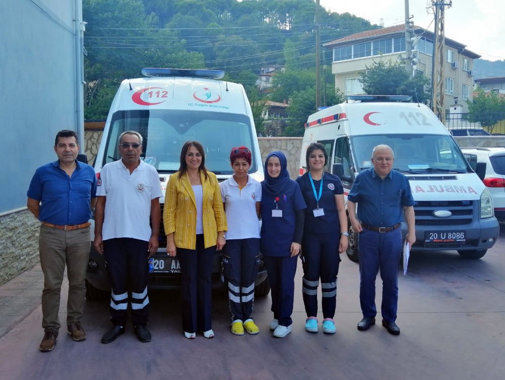 Sağlık Müdürü Öztürk'ten Buldan'a Ziyaret