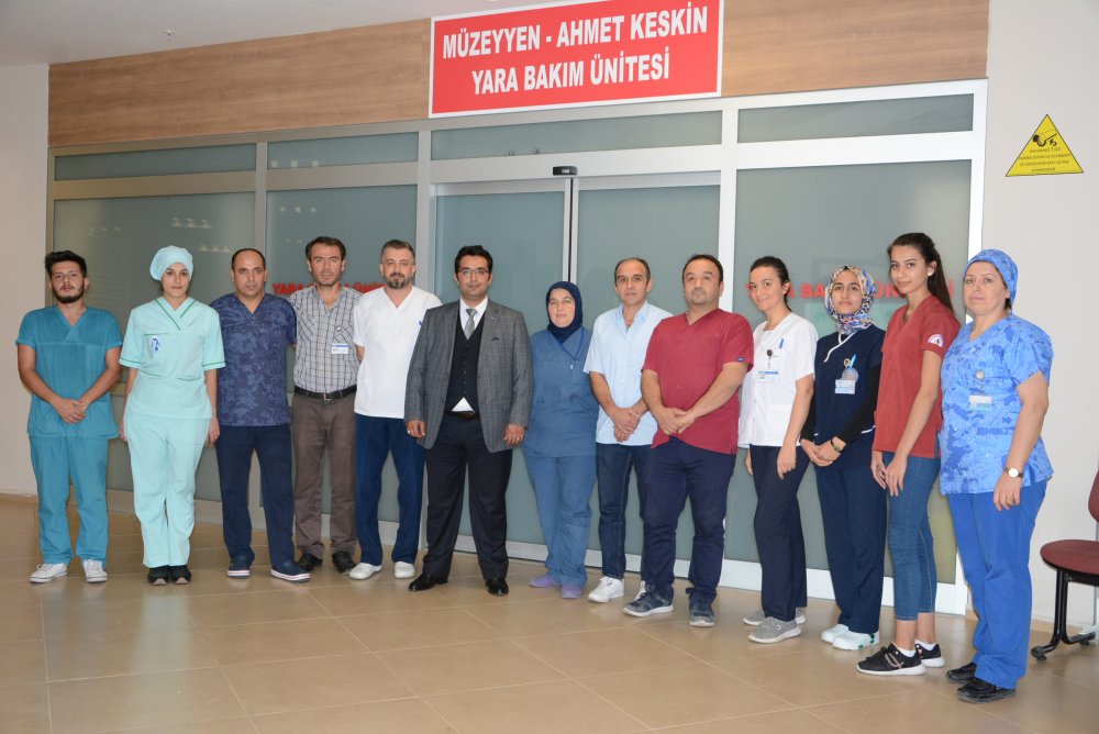 Yeni Açılan PAÜ Hastanesi Yara Bakım Ünitesi Kısa Sürede Birçok Hastayı İyileştirdi