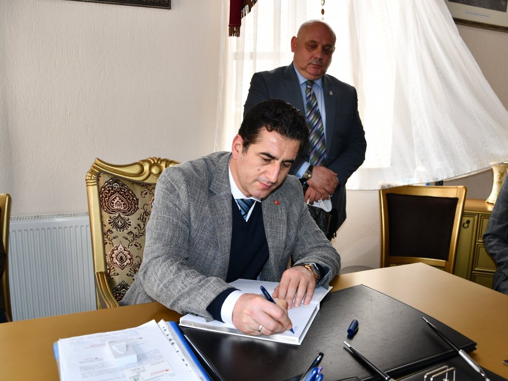 Başkan Şevik, AK Parti ve MHP Denizli heyetini ağırladı