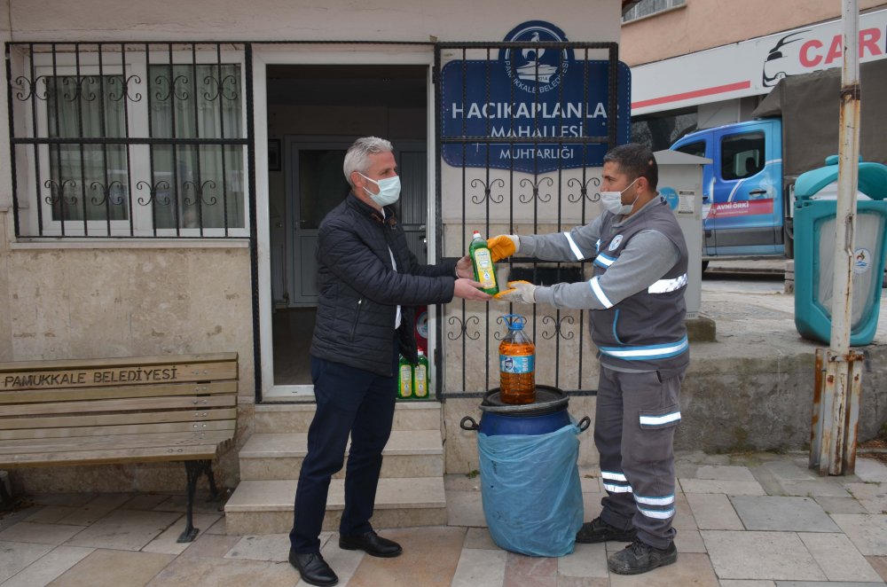 Pamukkale Belediyesi Çevre Konusunda Yoğun Çalışıyor
