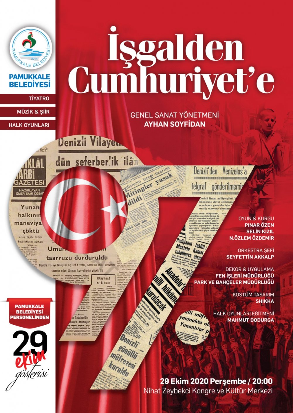 Başkan Örki'den 29 Ekim Cumhuriyet Bayramı Mesajı