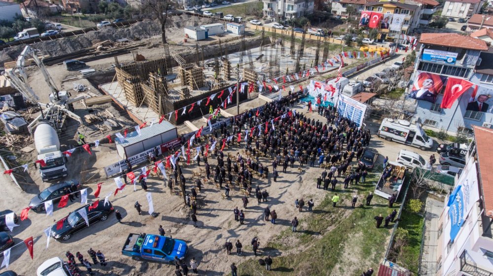 Pamukkale Belediyesi Muhammet Serter İmam Hatip Ortaokulu ve Lisesi'nin Temeli Atıldı