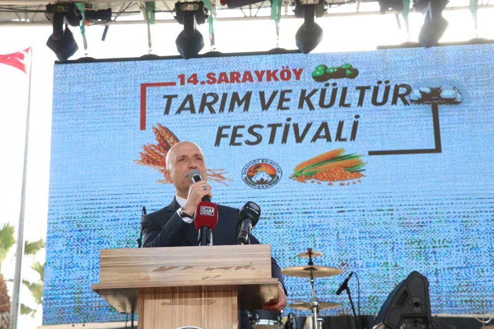 14. Sarayköy Tarım Ve Kültür Festivali’ne Görkemli Açılış