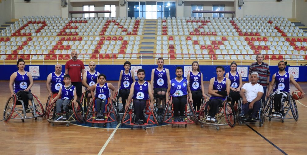 Pamukkale Belediyesporlu Tekerlekli Sandalye Basketbolcular Lige Hazır