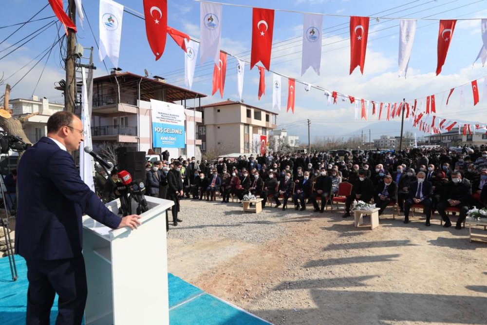 Pamukkale Belediyesi Muhammet Serter İmam Hatip Ortaokulu ve Lisesi'nin Temeli Atıldı