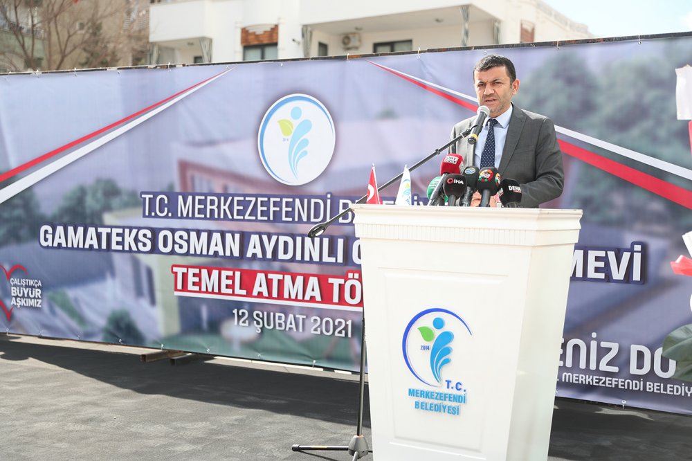 Merkezefendi Belediyesi Gamateks-Osman Aydınlı Gündüz Bakımevi'nin Temeli Atıldı