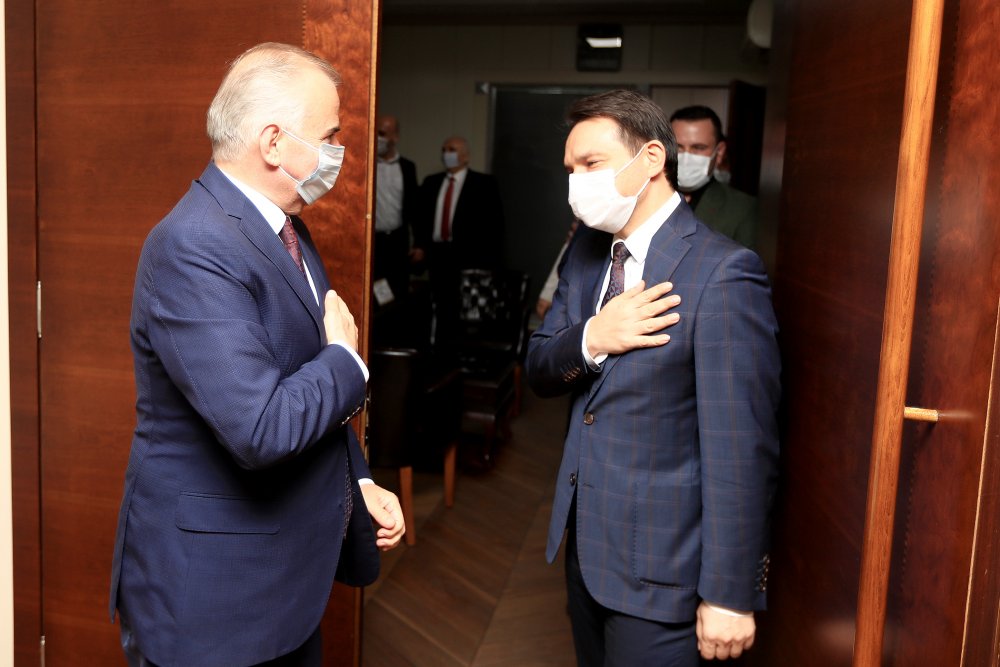 AK Parti Merkezefendi Teşkilatı’ndan Başkan Zolan’a ziyaret
