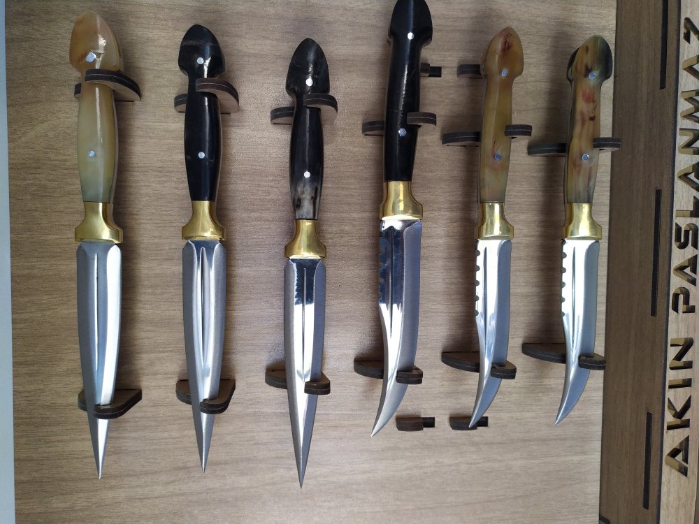 Dizi ve filmlerde kullanılan bıçak ve kılıçlar Yatağan’da üretiliyor