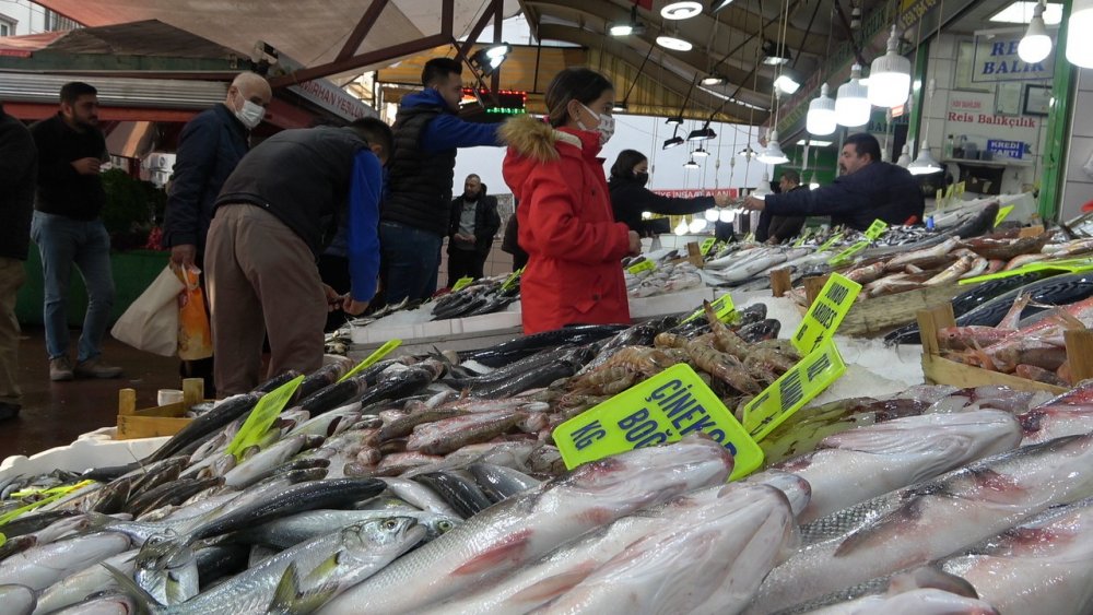 Balık Çeşitliği Artmasıyla Tezgahlar Şenlendi