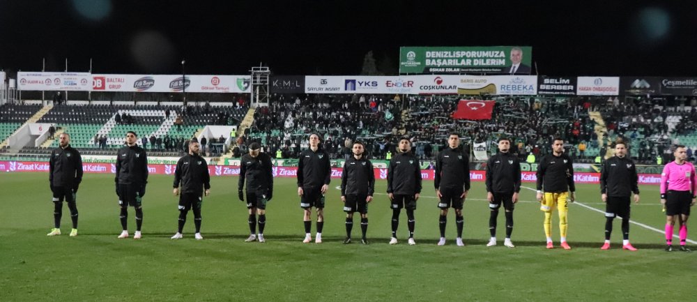 Ziraat Türkiye Kupası'nda son 16'ya kalan Altaş Denizlispor, evinde Trabzonspor’u ağırladı. 