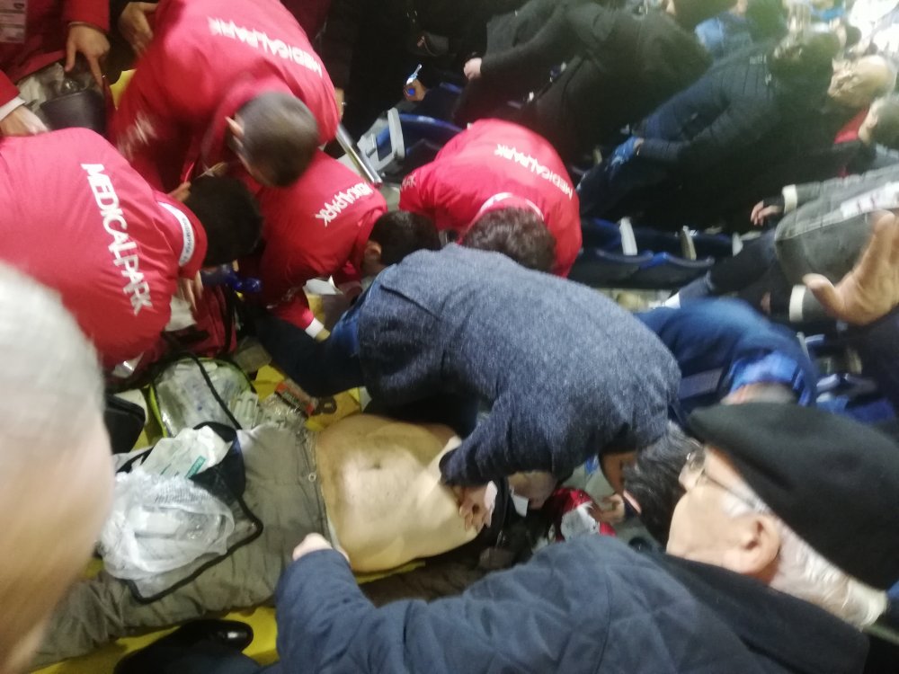 Kasımpaşa - Denizlispor Maçında Üzücü Olay