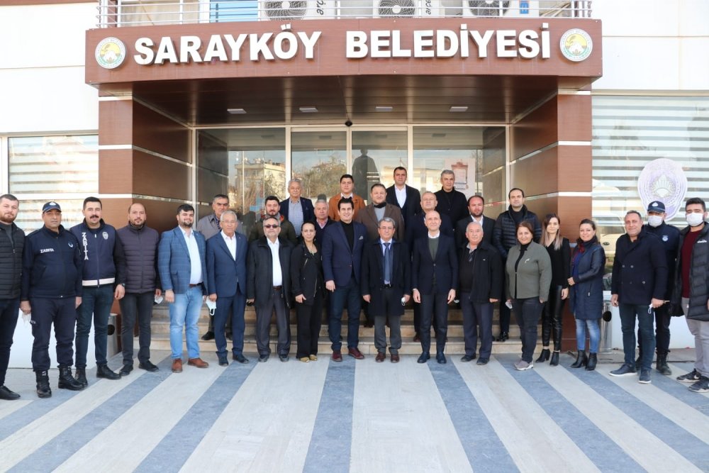 AK Parti Milletvekili Yıldız, Sarayköy’ü Ziyaret Etti
