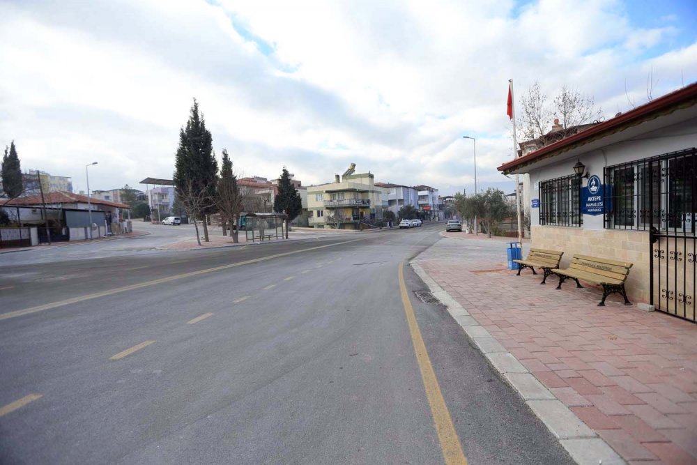 Pamukkale Belediyesi Aktepe’nin Üstyapısında Sona Yaklaştı