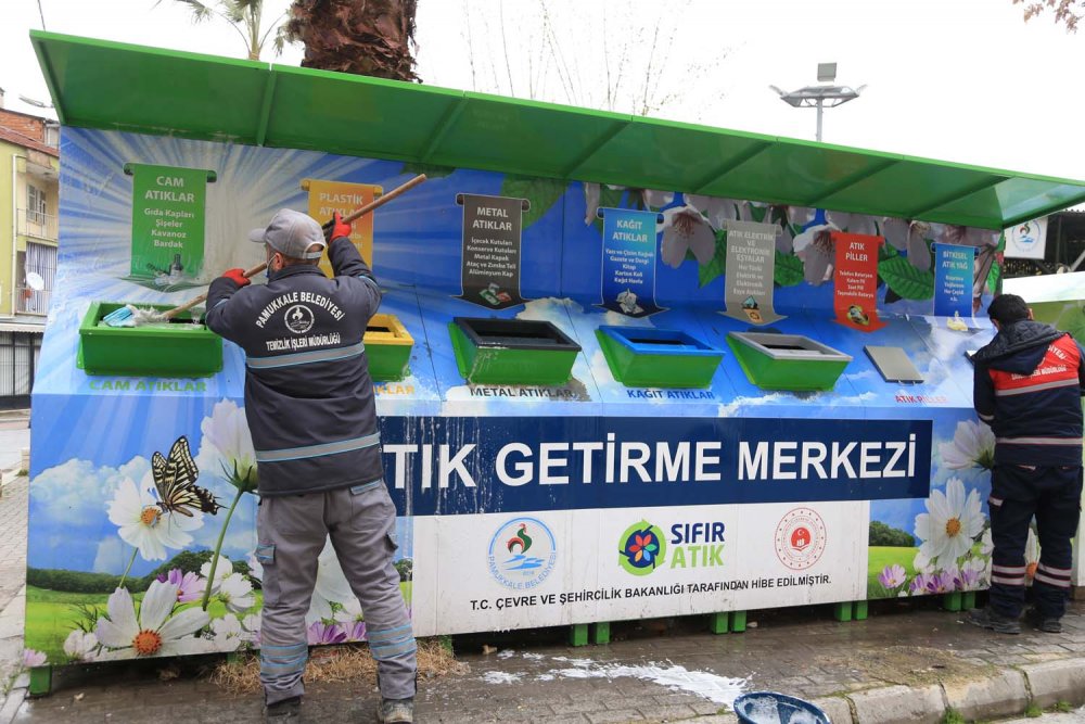 Pamukkale Belediyesinde Öncelik Temizlik