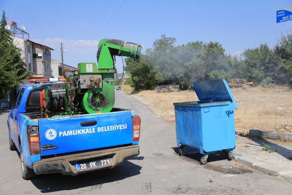 Bayram Sonrası Pamukkale’de Hummalı Temizlik 