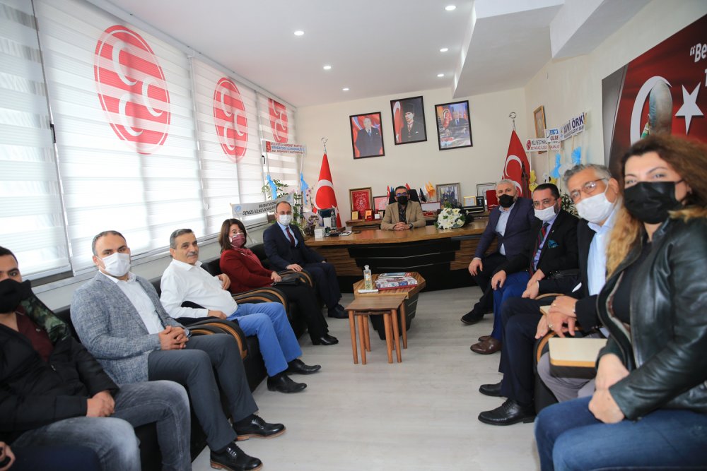 Başkan Örki'den MHP'ye Ziyaret