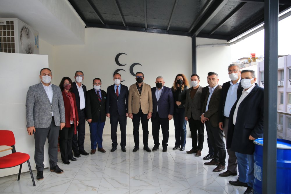 Başkan Örki'den MHP'ye Ziyaret
