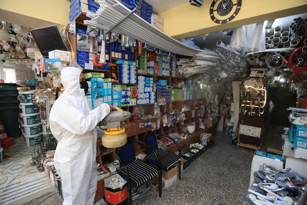 Pamukkale’de Dezenfekte Çalışmaları Sürüyor