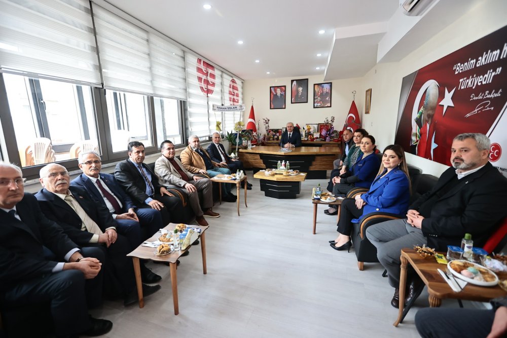 Başkan Zolan'dan MHP İl Başkanı Garip’e Ziyaret