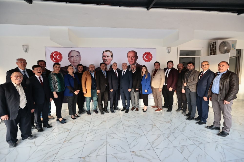 Başkan Zolan'dan MHP İl Başkanı Garip’e Ziyaret