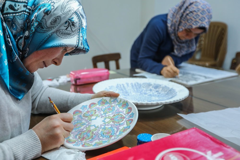 Büyükşehirle Türk El Sanatları Yaşatılıyor