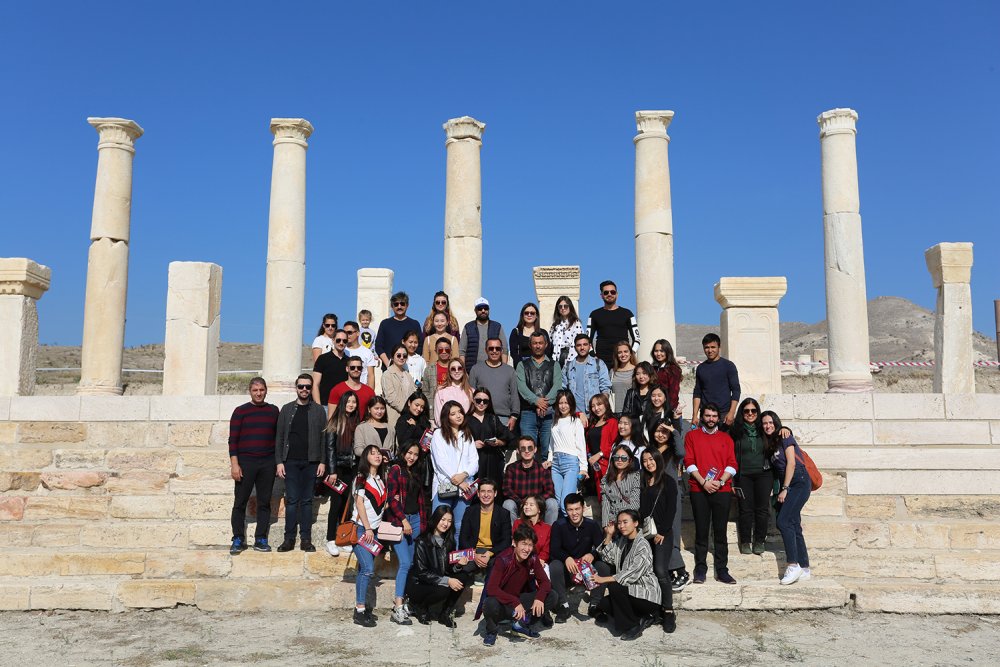 Erasmus Öğrencileri Rektör Bağ ile Tripolis’i Gezdi