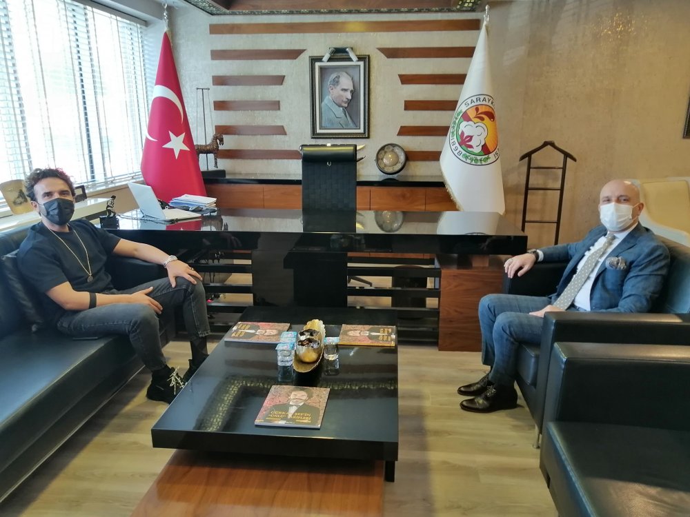 Sarayköylü Gürkan Şef’ten Başkan Özbaş’a ziyaret
