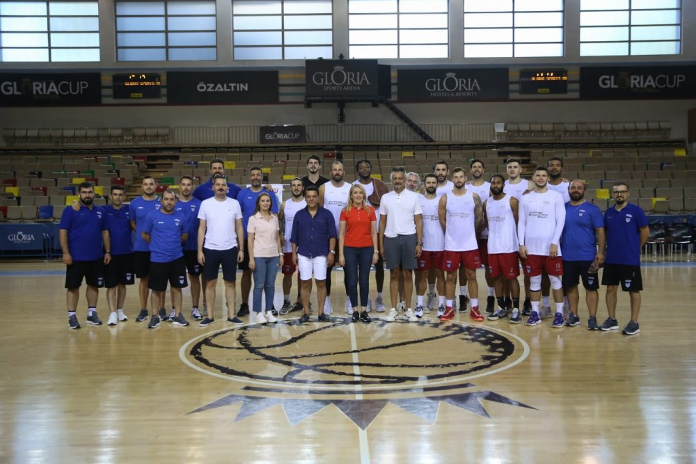 Yukatel Merkezefendi Belediyesi Denizli Basket'e Başkan Şeniz Doğan morali.