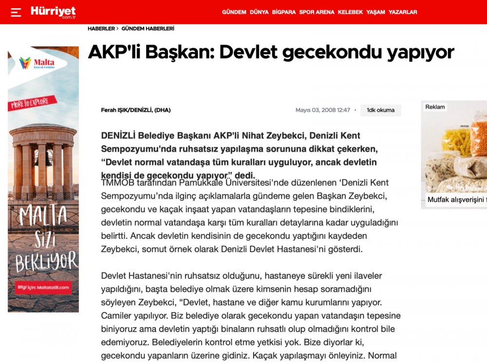 Çavuşoğlu, Devlet Hastanesi Deprem Riski Taşıyor