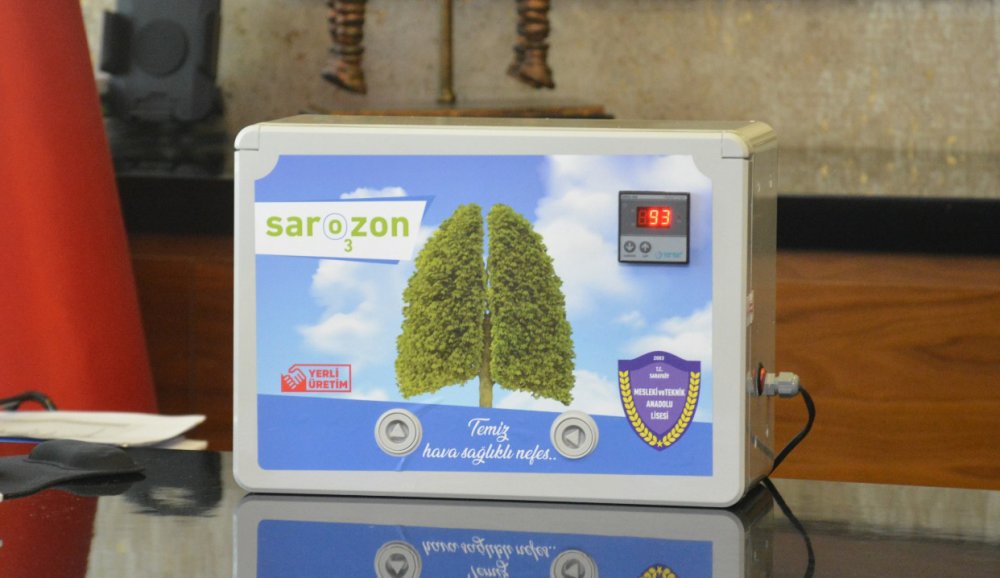 Sarayköy Meslek Lisesi Öğretmenleri Ozon Makinesi Üretti