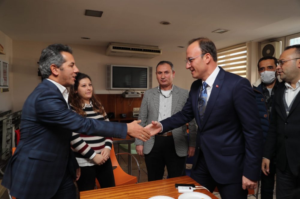 Başkan Örki’den DGC’ye Ziyaret