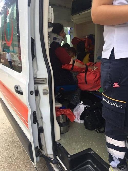 Denizli'de Trafik Kazası 6 Kişi Yaralandı