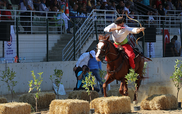 Atlı Okçuluk Türkiye Şampiyonası Finali, Denizli'de başladı