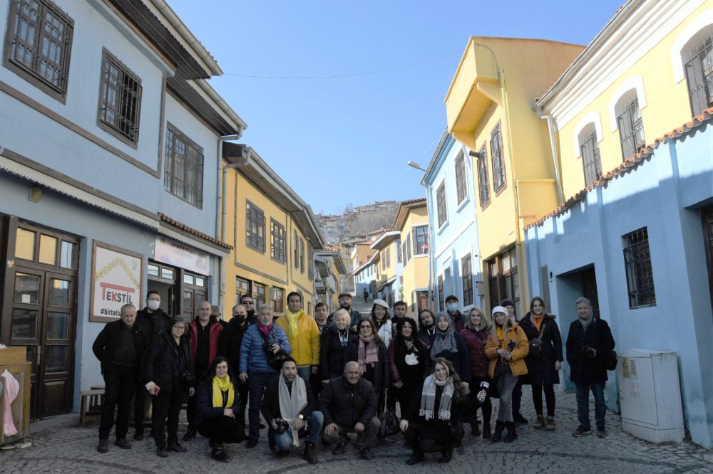 Gazeteciler Dokumanın Başkenti Buldan’ı Gezdi