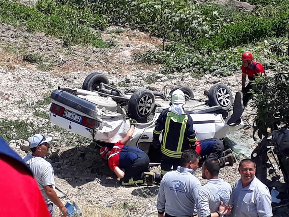 Denizli'de trafik kazası 3 yaralı