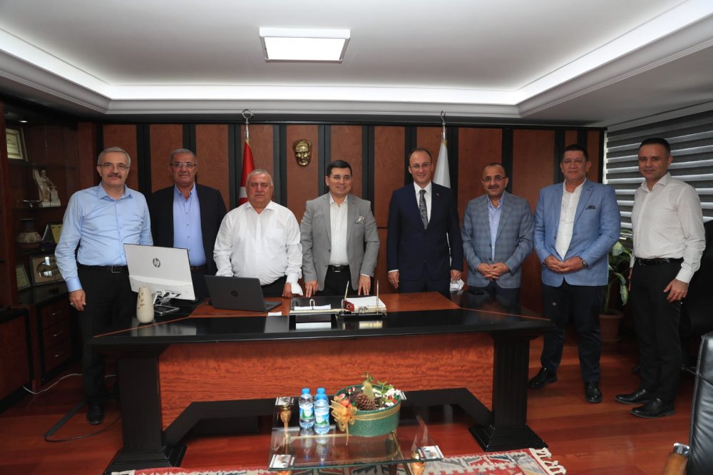 Pamukkale Belediyesi Akdeniz Belediyeler Birliği Encümen Toplantısına Ev Sahiplliği Yaptı