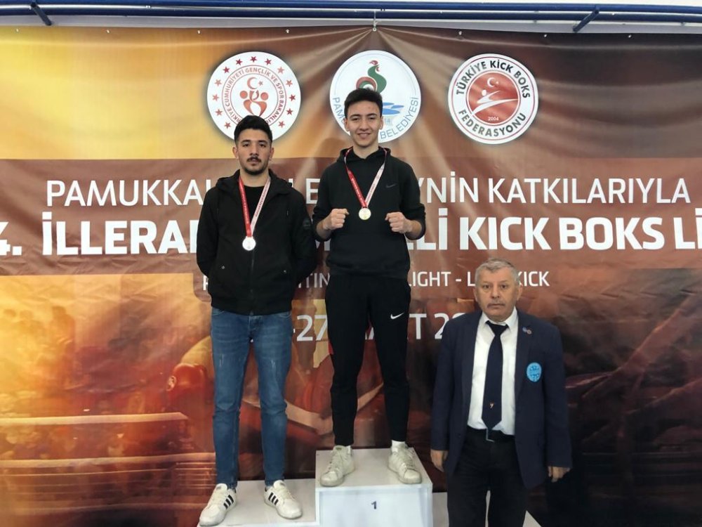 Pamukkale Belediyesporlu Kıck Boksculardan 3 Madalya Daha