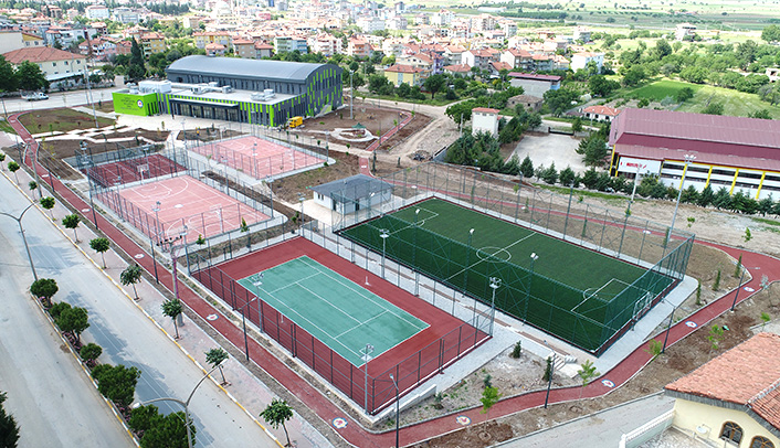 Büyükşehir'den Tavas'a dev spor kompleksi 